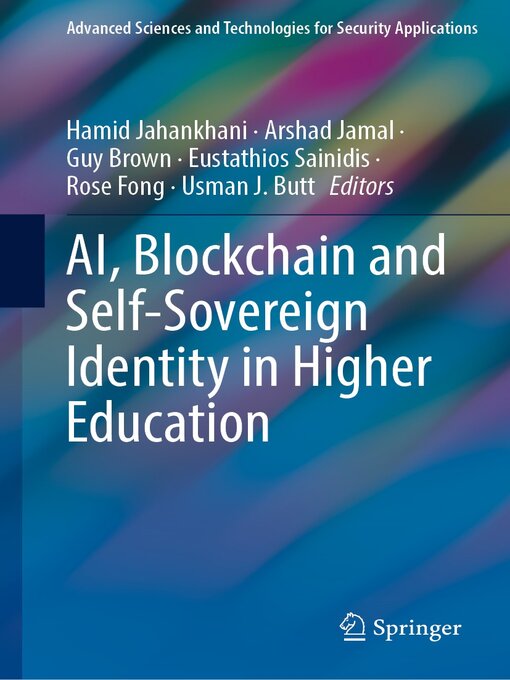 Title details for AI, Blockchain and Self-Sovereign Identity in Higher Education by Hamid Jahankhani - Available